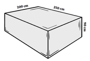 Canadian Outdoor Hardy Bay Møbeltrekk,  200x250cm (340-2577)