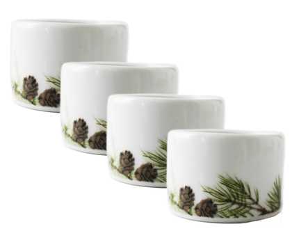 Halvor Bakke Anita Nostalgi Serviettringer 4stk Magnor Glassverk