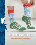 Mummi Bok MUMMISOKKER Oppskriftsbok Strikk Gyldendal
