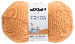 Mummi Garn Novita Sniff Lys Orange 291, 100g 