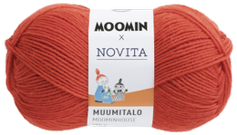 Mummi Garn Novita Lille My Orange 583, 100g 