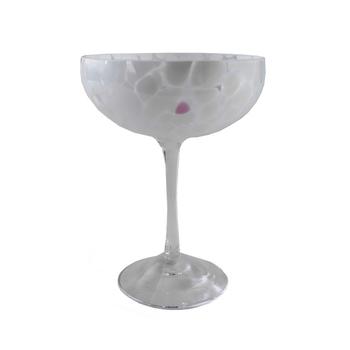Magnor Glassverk Swirl Champagneglass Hvit 22cl (655-201645)