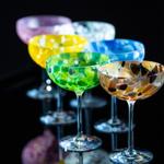 Magnor Glassverk Swirl Champagneglass Blå 22cl (655-201642)