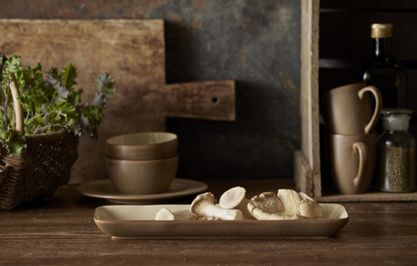 Bitz Serveringsfat Wood-Sand 38x14 (379-26787)