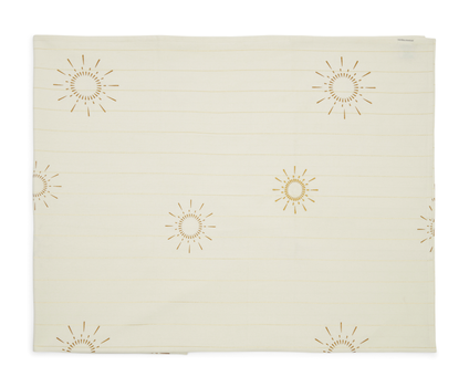 Riviera Maison Bomullsduk Gulldetaljer 150x270cm (443-519240)