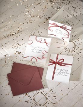 Riviera Maison Kort Merry-Christmas 9stk m/konvolutt