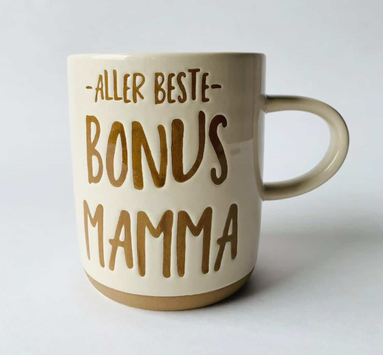 Trend Design Krus "Bonusmamma" Creme