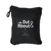 Norsk Dun Out&About Dunpledd Sort 130x170cm (479-116716)