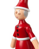 Kay Bojesen Ornament Julenisse og Nissemor H10cm (521-39322)