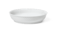 Lyngby Rhombe Desserttallerken 16cm Hvit (521-201932)
