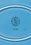 Lyngby Rhombe Color Serveringsfat Oval 28, 5x21, 5cm Blå (521-201954)