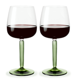 Kähler Hammershøi Rødvinsglass Grønn 2stk (521-693072)