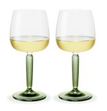 Kähler Hammershøi Hvitvinsglass Grønn 2stk (521-693074)