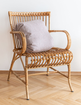 UND Putetrekk Ull Lys-Syrin 50x50cm Myke-Folder (636-15717)