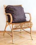 UND Putetrekk Ull Mørk Burgunder 65x65cm (636-15724)