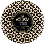 Voluspa Ambre Lumiere Duftlys 3 veker 40t (703-V8222)