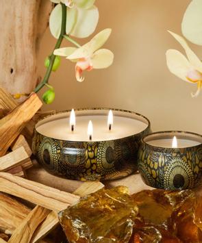 Voluspa Baltic Amber Duftlys 3 veker 40t (703-V7223)