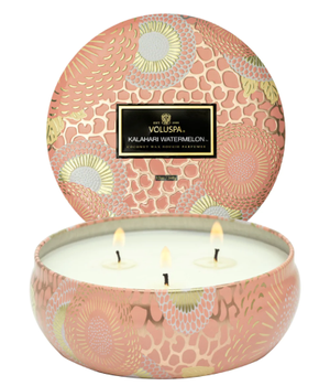 Voluspa Kalahari Watermelon Duftlys 3 veker 40t (703-V72227)