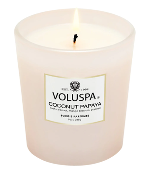 Voluspa Coconut Papaya Duftlys Classic Boxed 60t (703-V66415)