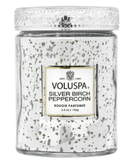 Voluspa Silver-Birch-Peppercorn Duftlys Small 50t (703-V68718)