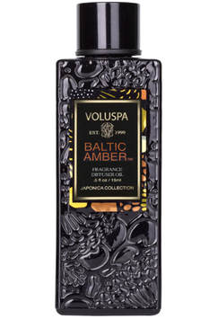 Voluspa Baltic Amber Ultrasonic Diffuser Olje 15ml (703-V7413)