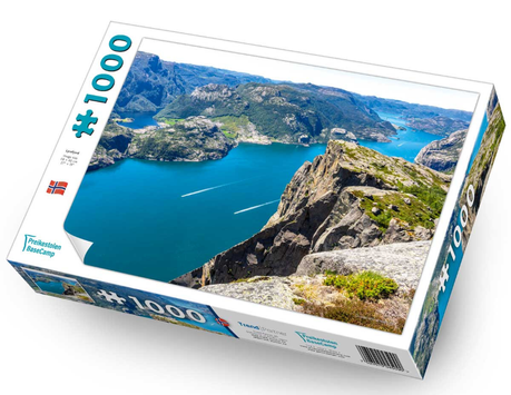 Trefl  Puslespill Lysefjorden, 1000 brikker