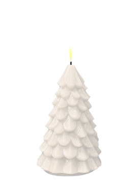 Deluxe Real-flame batterilys juletre hvit (621-RF-XMAS-hvit_)
