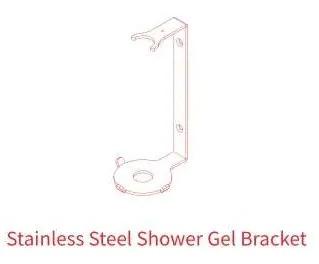 Halvor Bakke Veggfeste Hvit til Såpe 500ml (594-HBWhite)