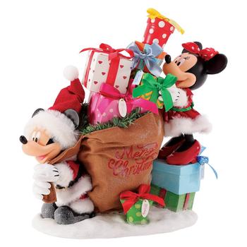 Disney Minnie og Mikkes Jul H24cm
