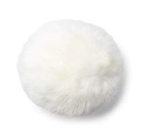 Natures Collection Pute New-Zealand Lammeull 30cm Ivory