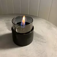 Tenderflame Rosie 8 Svart-Smoke 8x6cm