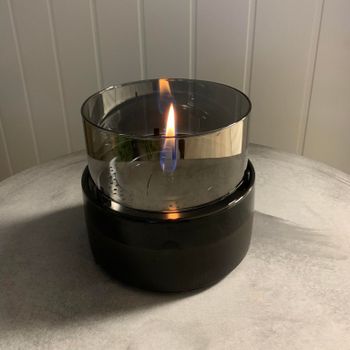 Tenderflame Rosie 14 Svart-Smoke 14x12cm (655-600171)
