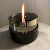 Tenderflame Rosie 18 Svart-Smoke 18x16cm (655-600172)
