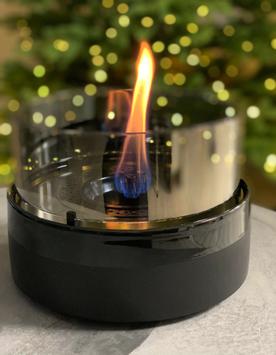 Tenderflame Rosie 18 Svart-Smoke 18x16cm (655-600172)