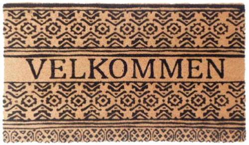 BC Dørmatte "Velkommen" Mønster (153-113133)