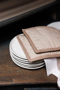 Halvor Bakke Grytekluter Beige 2pk (415-H14530)