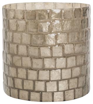 Halvor Bakke Lyslykt Capiz Brick Nougat H15 (415-H70605)