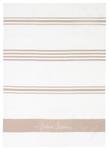 Halvor Bakke Kjøkkenhåndkle Stripe Hvit-Beige (415-H14529)