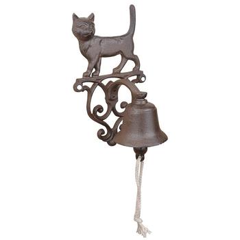 GardenLife  Dørbjelle i metall, Katt (714-DB82)