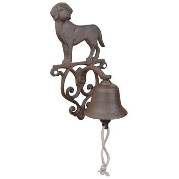 GardenLife  Dørbjelle i metall, Hund (714-DB83)