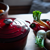 Espegard Støpejernsgryte Rød 4L (340-732)