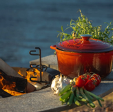 Espegard Støpejernsgryte Rød 6L (340-733)