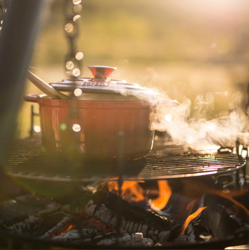 Espegard Støpejernsgryte Rød 6L (340-733)