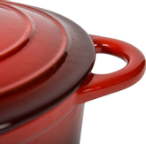 Espegard Støpejernsgryte Rød 6L (340-733)