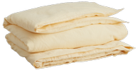 GANT Sengesett lin-bomull lysegul (589-851025902-717, 851025903-717)
