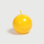 &Klevering Kulelys Stearin Gul Ø7, 5cm (712-1094-11)