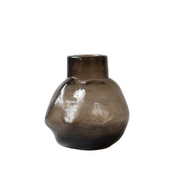 dbkd Bunch Vase Brun Ø12xH12 (402-20220803b)