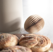 dbkd Påskedekorasjon Ovoid Sand 7cm