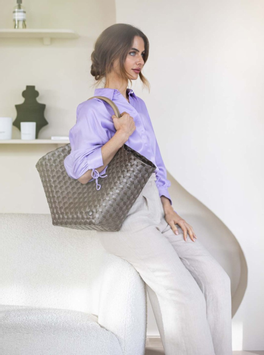 Handed By Veske Shopper Sweetheart Taupe 55x14x30cm (629-BD01188)