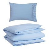 GANT Stripet Sengesett Bomull Waterfall-Blue (589-851028902-406, 851028903-406)